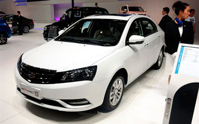 吉利新款EC7于北京车展正式发布