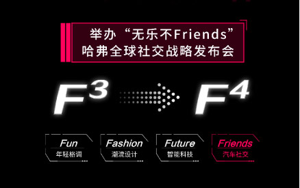 哈弗F系命名Fashion、Fun、Future