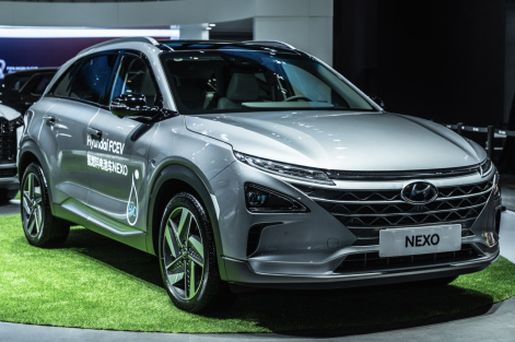 现代汽车氢燃料电池车NEXO中国版 