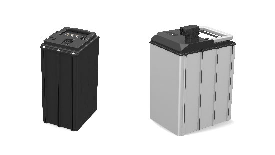 电摩标准电池7432(左)/7455(右)