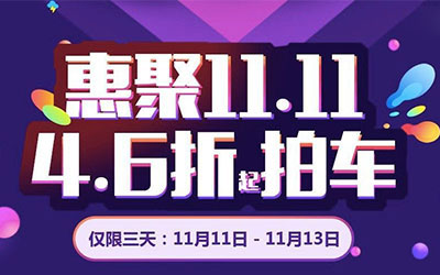 双11新车4.6折起卖 一猫这次让经销商来竞拍_图片新闻