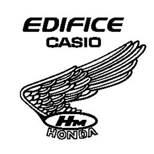 卡西欧EDIFICE-本田赛车限量款手表背刻图案