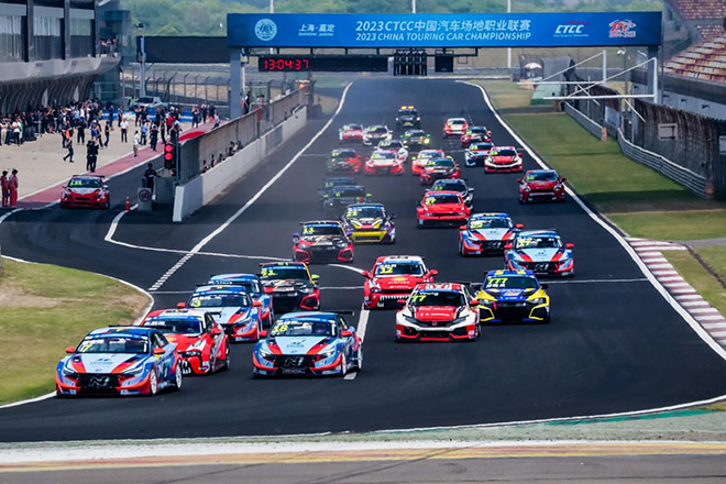 2023 TCR China揭幕战中Elantra N TCR赛车绝佳开场 2023 TCR China揭幕战中Elantra N TCR赛车绝佳开场
