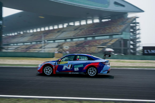 国际赛事中屡获冠军的Elantra N TCR在2023 TCR China揭幕战中飞驰 国际赛事中屡获冠军的Elantra N TCR在2023 TCR China揭幕战中飞驰