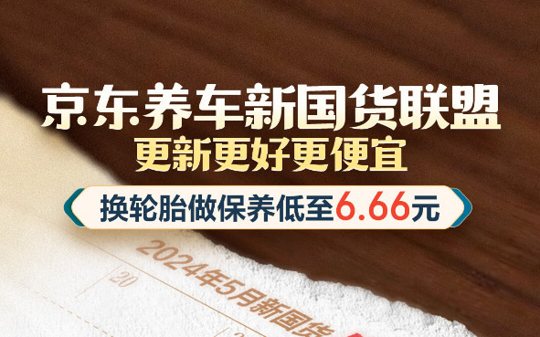 京东养车联合10大品牌成立新国货联盟，心动购物季换轮胎做保养低至6.66元_图片新闻