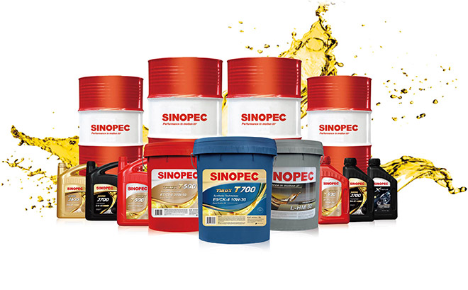 SINOPEC润滑油海外产品矩阵 SINOPEC润滑油海外产品矩阵
