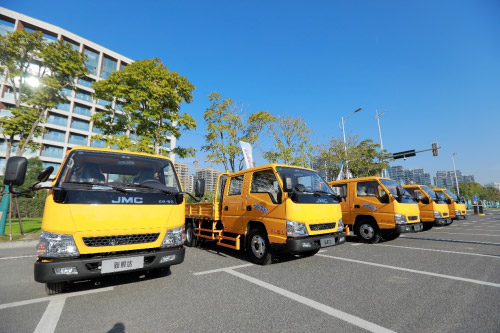 紧跟时代的脉搏 江铃顺达工程车阔步奋进在城建新征程