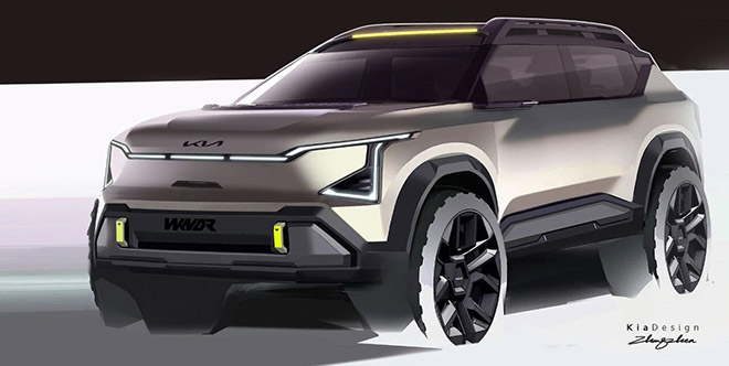 EV5 Weekender(探享者)概念车设计