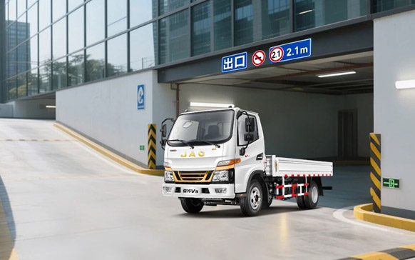 面向高效城配，江淮1卡骏铃地库车型以高性价比助力降本增效