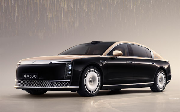 尊界S800全球首搭896线激光雷达，华为双业务板块首次合体亮剑_图片新闻